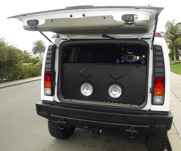 hummer limo subwoofers